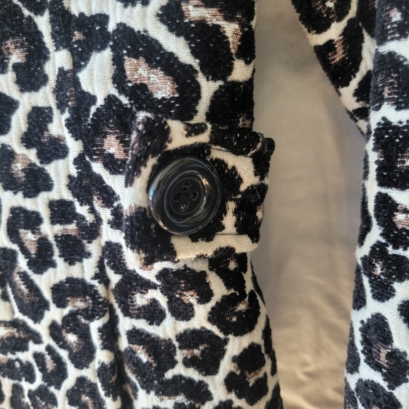 Vintage forever 21 cheetah print peacoat - Picture 3 of 8